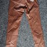G-Smack Brown Leather Look Jeans (Size:10) Image 5