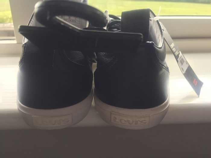 Levi's Navy suede and leather casual shoe