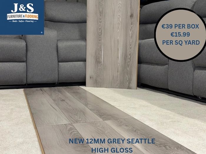 High Gloss 12MM Flooring Available