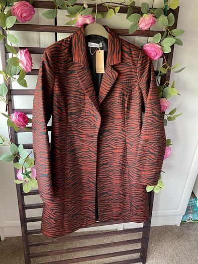 jacket Bnwt gallery animal print Zara size 8