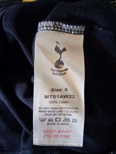 Tottenham Hotspur T Shirt. Not A Spurs Jersey. Official THFC Merch. Collect In Dublin Or Receive Via Post.