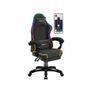 Huzaro Force 3.7 RGB Black Gaming Chair Ergonomic RGB Gaming Chair with Footrest Image 2