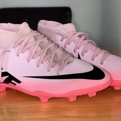 Nike Mercurial Football Boots Pink and Black UK 5.5