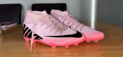 Nike Mercurial Football Boots Pink and Black UK 5.5
