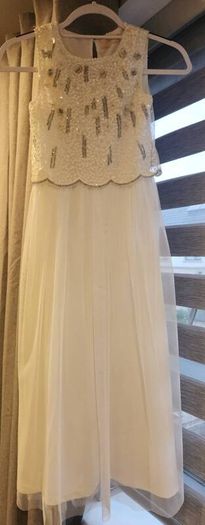 Lipsy white occasion dress