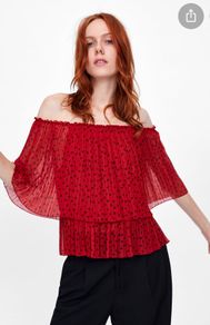 Stunning Zara bardot top New size Large