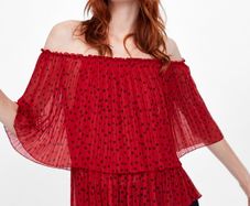 Stunning Zara bardot top New size Large