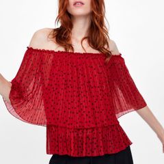 Stunning Zara bardot top New size Large