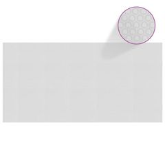 Floating PE Solar Pool Film 1200x600 cm Grey
