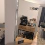 Veleka Gloss White Double Bathroom Cabinet with Mirrored door (H)540mm (W)550mm  B&Q Image 6