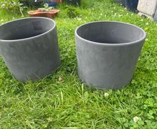 large ceramic pots