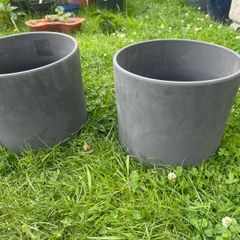 large ceramic pots
