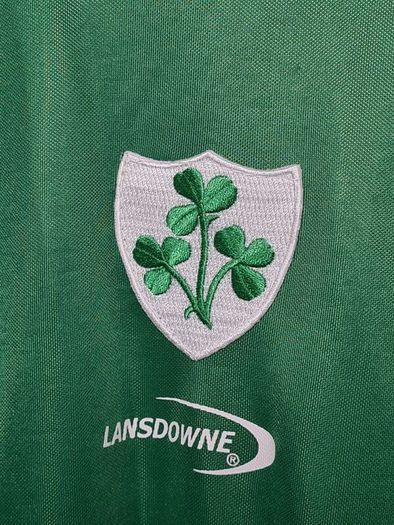 Mens Lansdowne Ireland Rugby Top Shirt Jersey 100% Polyester Size  Xl Extra Large