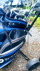 Set of golf clubs