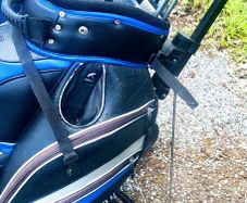 Set of golf clubs