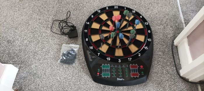 Electronic led dartboard