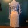 Gerard Darel cream pencil skirt. Size 10/12 Image 2