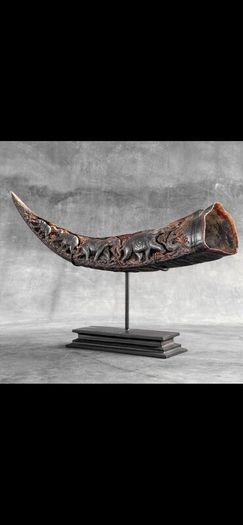 Water buffalo horn.