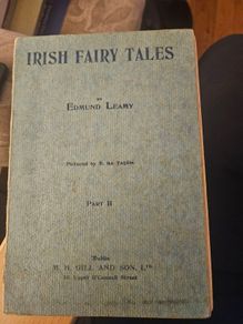 Irish Fairy Tales. By Edmund Leamy. Illustrations By S. Ua Fagain. First Edition 1906 Paperback In Fair Condition.  See Photos For Same.