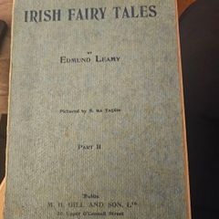 Irish Fairy Tales. By Edmund Leamy. Illustrations By S. Ua Fagain. First Edition 1906 Paperback In Fair Condition.  See Photos For Same.