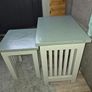 nest of oak tables Image 2