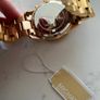 Ladies Rose Gold Chronograph Bracelet Watch Image 3