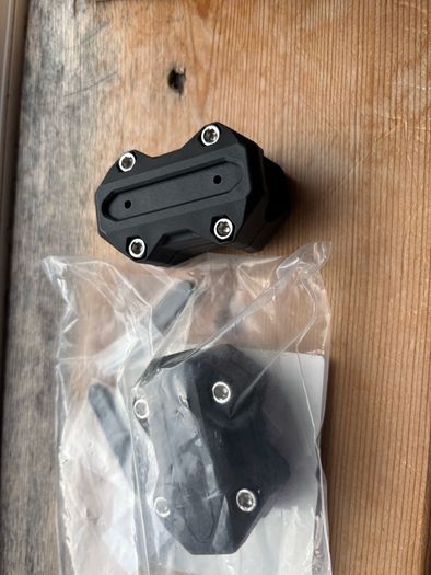 Motorcycle crash protectors.