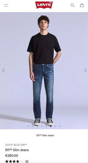 Genuine LEVIS 511 Men's W30 L32 / free post