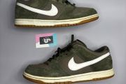 Retro Style Nike Dunk Low Olive Green Canvas