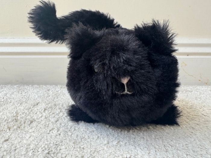 Jellycat Black Caboodle Kitten Soft Toy Small Black  approx. 5 Used Please see photos