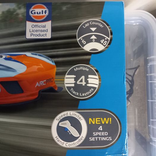 Scalextric Gulf Set EXTENDED: with extra straight track