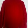 Red wool short  coat double breasted. 16 Image 3