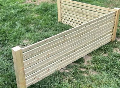 wooden puppy dog pen