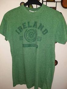 Ireland St Patricks Day Tee Shirt , Size Small, AV