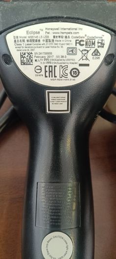 Honeywell laser scanner