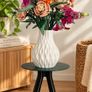 3D Printed Portable Mini Side Table, Pine Green & Black, 25cm, Camping & Home Image 2