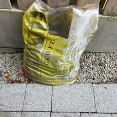 bag of gravel
