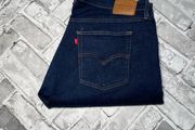 Levi's 724 High Rise Straight 18W Ladies 3/4 Length Jeans W36 L25
