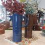 Fabulous Pair of Vintage Retro Arklow Pottery Tall Coffee Pots, No Lids, but Will Include One Damaged Lid - Perfect for High Display, or to Hold Flowers as Photographed Image 2
