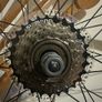 100% Brand-new Bicycle Mountain Bike Rear wheel, back wheel Disc brake or V-brake wheel 27.5 inch 7 Speed Shimano Cassette (all terrain alloy rims) Image 5