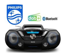 Philips AZB798T/12 DAB FM Radio CD Player Soundmachine Black