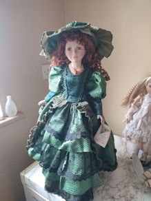 Scarlet O'Hara porcelain doll