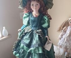 Scarlet O'Hara porcelain doll