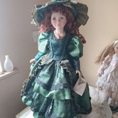 Scarlet O'Hara porcelain doll
