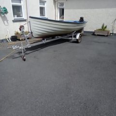 17ft boat +trailer+7.5 outboard
