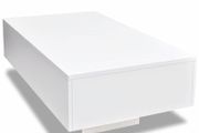 Coffee Table High Gloss White
