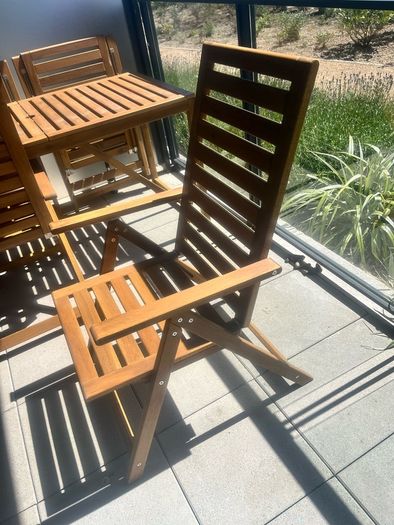 Garden Table and 4 Chairs