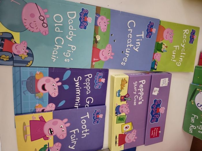 Peppa Pig toys and books set