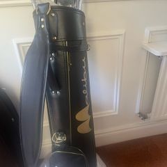 Golf bag plus clubs