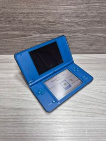 (FAULTY) Nintendo DSi XL Console, Blue - Damaged Top Screen